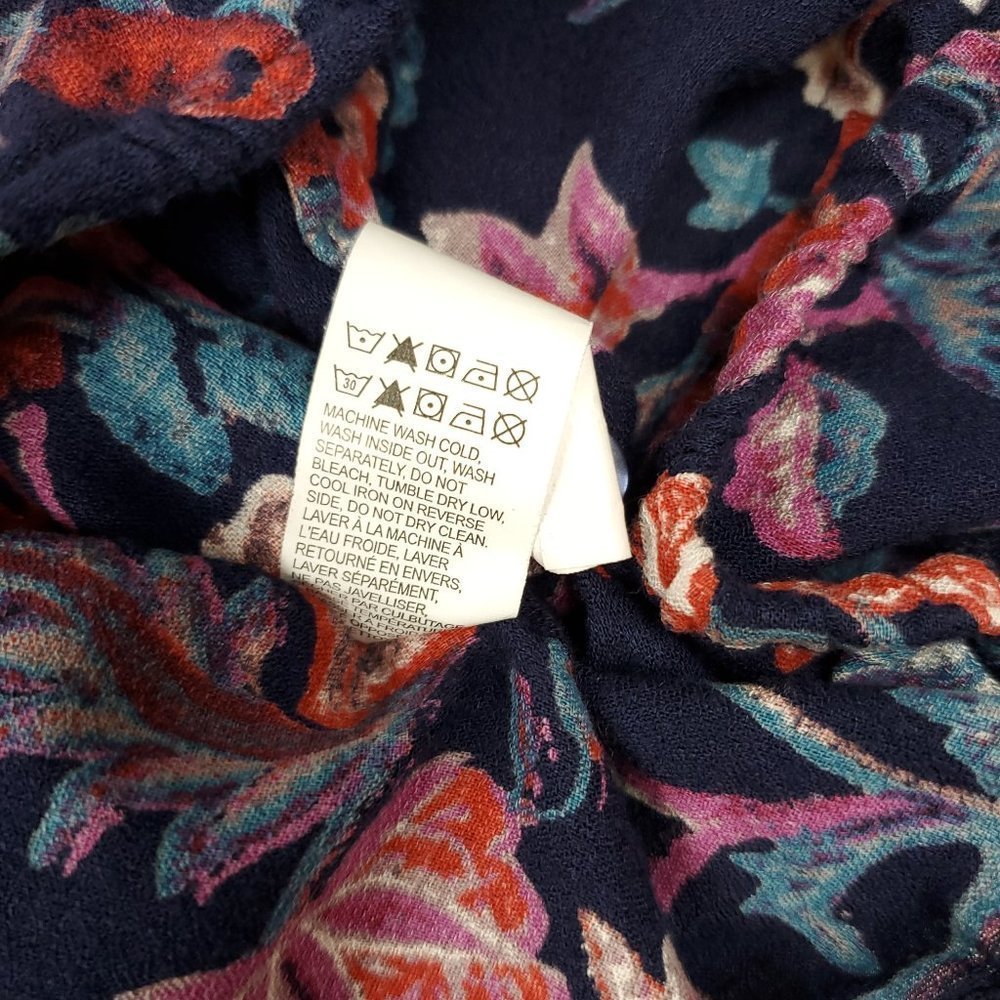 🤑Lucky Brand Floral Long Sleeve Tops - Picture 7 of 7